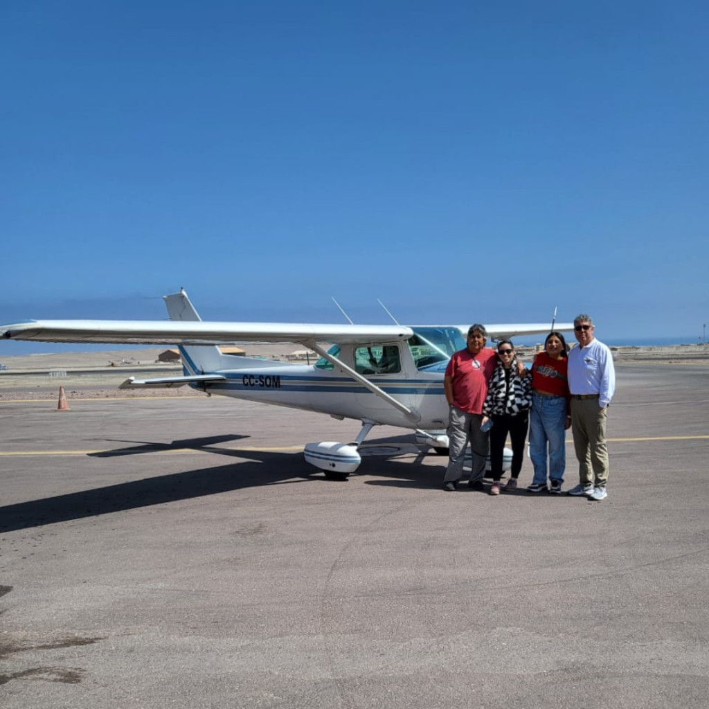 vuelo con familia